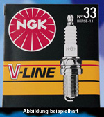 4x NGK Zündkerzen V-Line 14 BKR 6E-11